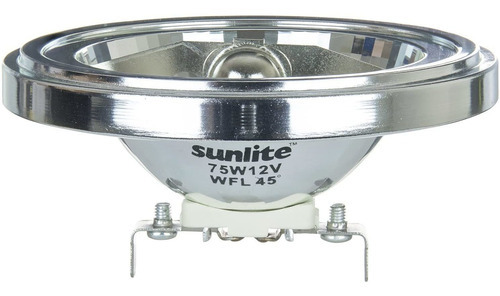 Sunlite 75 Ar111 / Wfl / 12 V 75-watt Foco Halogena De Ar11