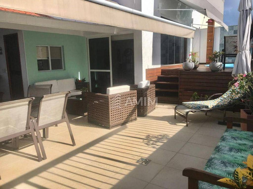 Imagem 1 de 30 de Excelente Cobertura Toda Reformada Com Piscina! - Co0422