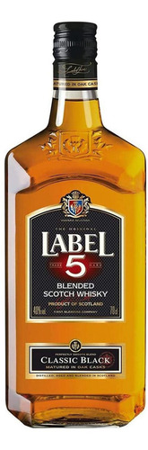 Pack De 6 Whisky Label 5 Blend 700 Ml