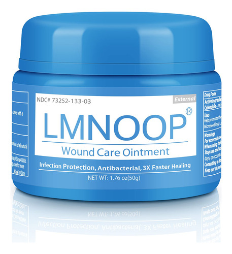 Lmnoop® Unguento Curativo De Heridas, Para Heridas Cronicas,