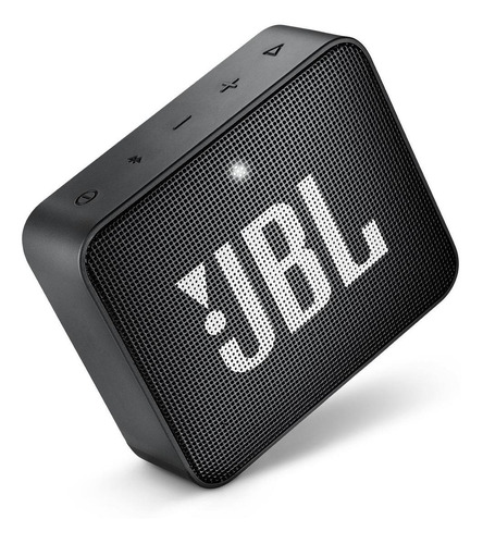 Imagen 2 de 5 de Parlante JBL Go 2 portátil con bluetooth midnight black 110V/220V