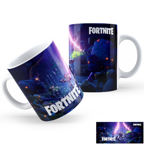 Taza Cerámica Fortnite Ar Calidad