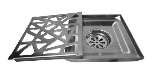 Yf921-4-2 Set 2 Coladeras 10cm Inox Trampa Anti-cucarachas
