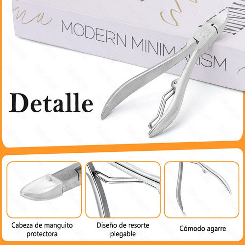 Alicate Podologico Profesional Lenio De Uñas Para Cuticula