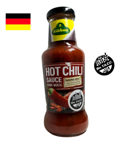 Salsa Picante-agridulce Kuhne 250ml Origen: Alemania