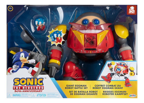 Giant Eggman Robot Battle Set