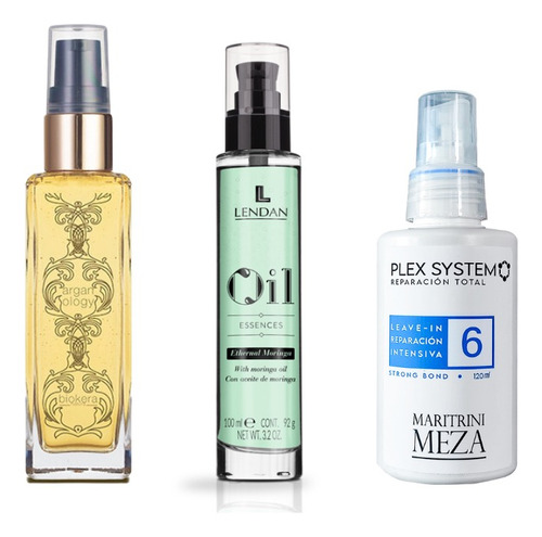Salerm Arganology + Lendan Moringa + Plex System #6