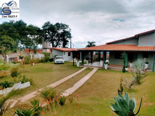 Linda Chácara Localizada Em Excelente Bairro De Pinhalzinho, Interior De São Paulo; - 1147 - 69277128