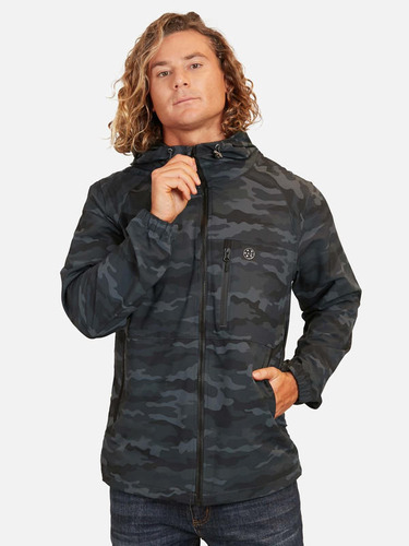 Cortaviento Camo Stretch Multicolor Hombre Maui And Sons