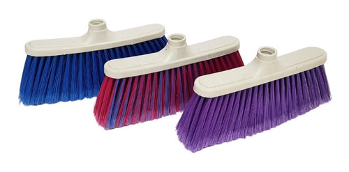 9 Escoba Tipo Cepillo Suave (varios Colores, Repuestos)
