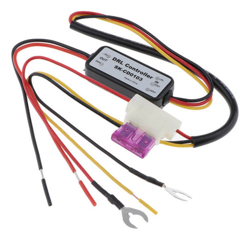 L Luz De Circulación Diurna Para Coche 12-18v 5a Auto Drl