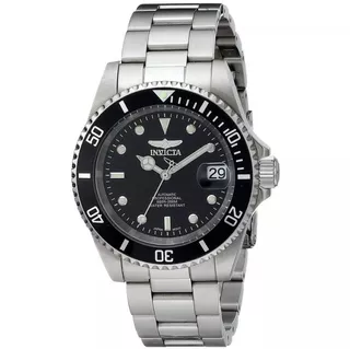 Reloj Invicta 8926ob Plateado Hombre Color del bisel Negro Color del fondo Negro