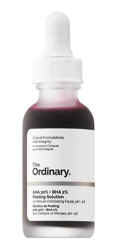 The Ordinary Peeling Solution Aha 30% + Bha 2% 30ml