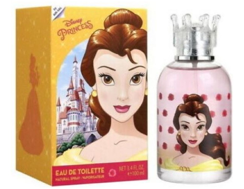Perfume Infantil Disney Princesa Belle Edt 100ml Ninas
