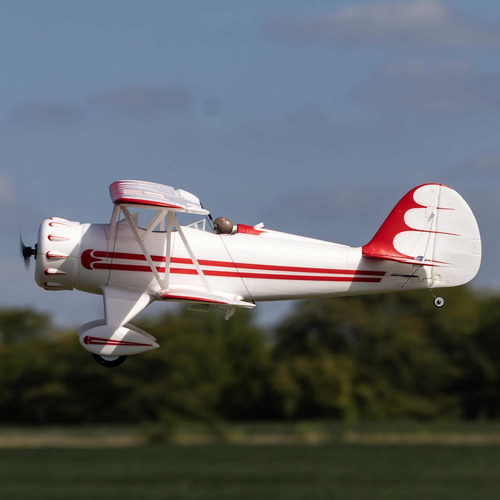 Avião Rc E-flite Umx Waco White Bnf Basic Com As3x E Safe