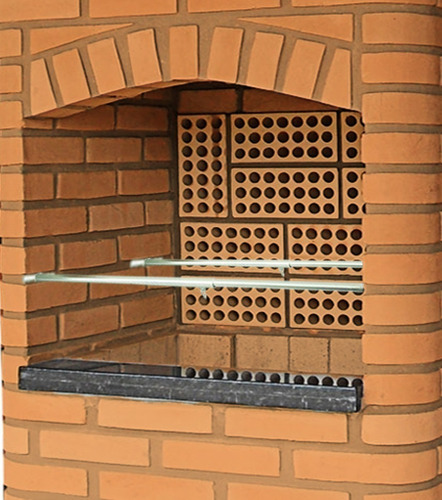 Imagem 4 de 8 de Kit C/2 Suportes/extensores P/espetos Ou Grelha Churrasco