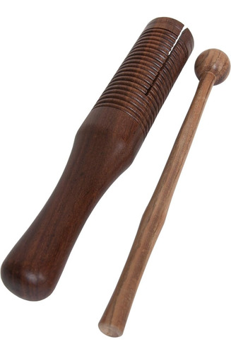 Agogo De Campana Única De Madera Dobani Mazo