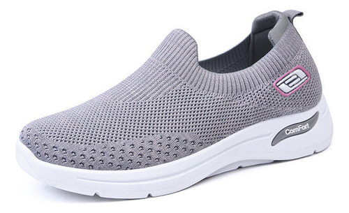 Sapatos Tênis Feminino Sem Cadarço Calçado Ortopédico