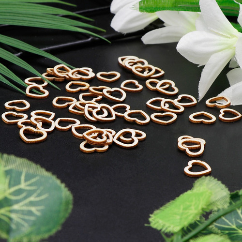 Guia De Casamento De Decoração Rústica Do Amor Do Coração De