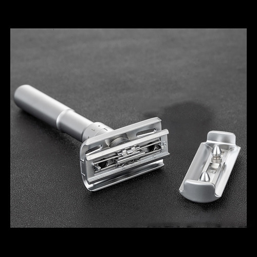 Afeitadora Desmontaje Ajustable Safety Razor , Con 5 Cuchill