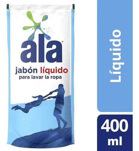 Jabon Liquido Para Ropa Ala Repuesto X 400 Ml