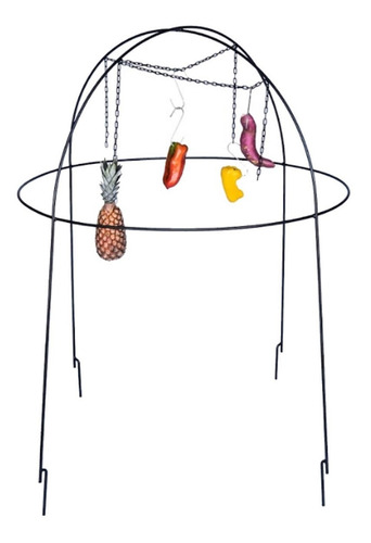 Imagem 4 de 5 de Churrasqueira Costelão Chão Varal Gigante 120cmx60cm