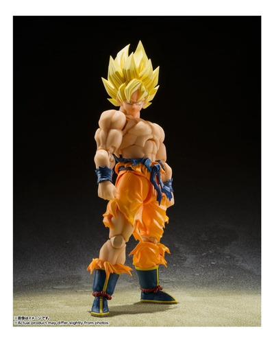 Figura Dbz S.H.Figuart - Lendário Super Saiyajin de Son Goku