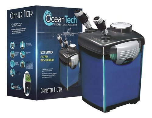 Filtro Canister Externo Cf-800 Ocean Tech Alto Desempenho