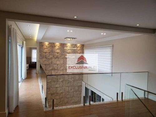 Casa Com 4 Dormitórios À Venda, 563 M² Por R$ 2.600.000,00 - Condomínio Residencial Jaguary - São José Dos Campos/sp - Ca0880