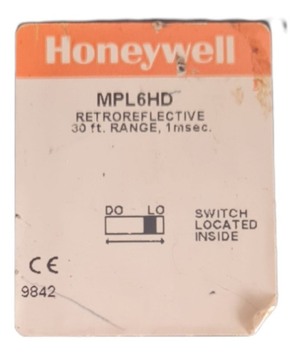 Sensor Fotoeléctrico Honeywell Mpv11hd 110v 6a (Usado)