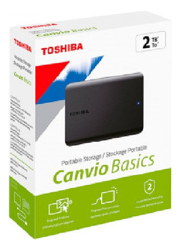 Disco Duro Externo Toshiba Canvio Basics 2tb