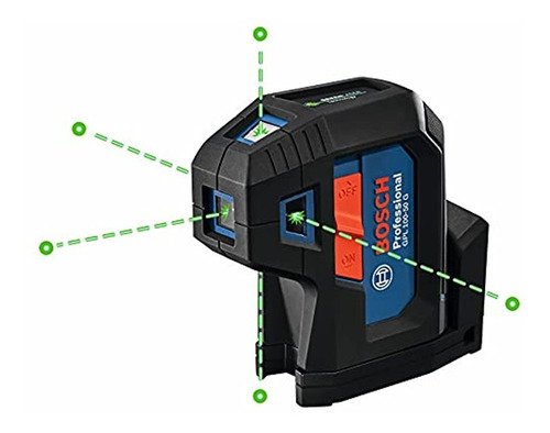 Alineacion Laser De 5 Puntos Bosch Gpl100-50g Con Autonive