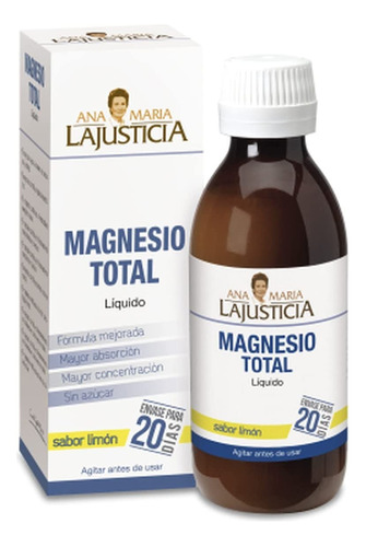 Ana Maria Lajusticia Magnesio Total Liquido 200ml