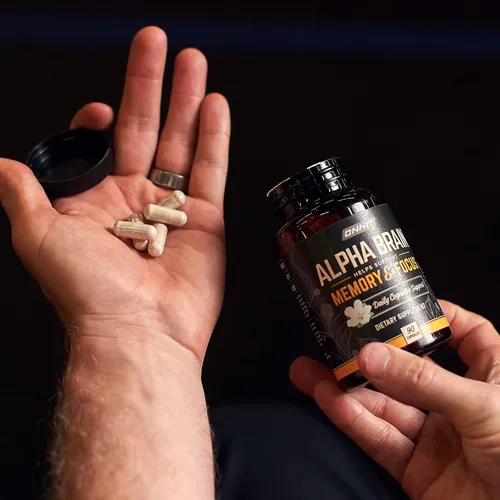 Suplemento Onnit Alpha Brain Premium Nootrópico 90 Cápsulas