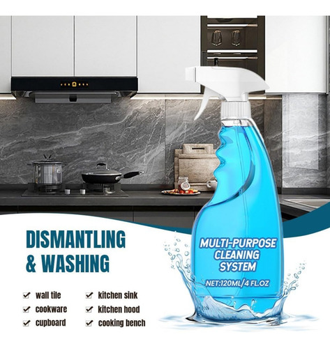 Tabletas Y Botella De Aerosol Splash Spray, Limpiador Splash