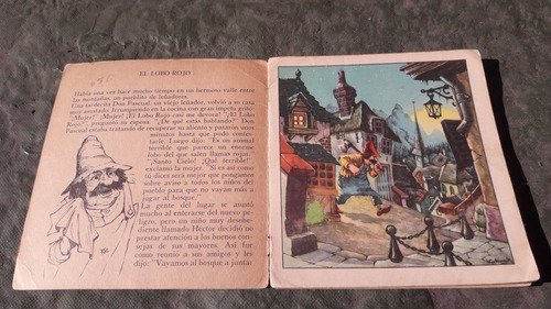 Cuento Infantil * El Lobo Rojo ** Bb Ediciones Antiguo (Usado)