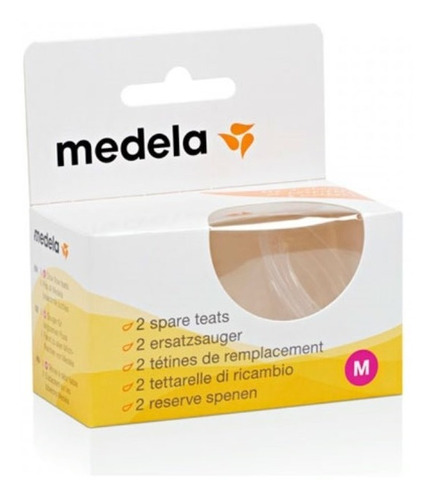 Tetinas Medela De Silicona Flujo Lento (x2) By Maternelle