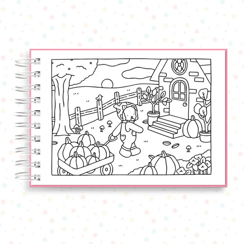 2 Libros For Colorear, Tapa Dura, 100 Hojas