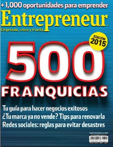 Revista Entrepreneur En Español - Enero 2015