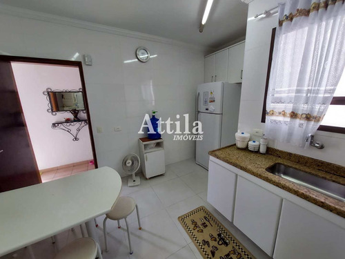 Imagem 6 de 11 de Cobertura 3 Dorms., Terraço Com Churrasqueira, 1 Vaga, Enseada - V2725