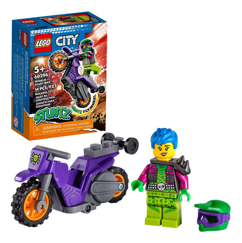 Set Juguete De Construcción Lego City Stuntz Bike 60296