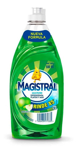 Magistral Detergente Multiuso Manzana 500 Ml