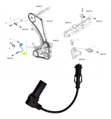 Sensor De Posicion De Cigueñal Nueva Daily Nexpro 500099222