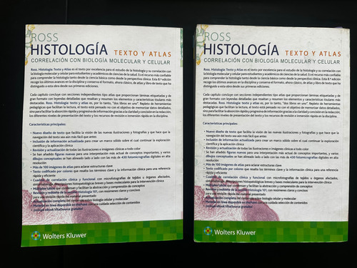 Texto Y Atlas Ross 8a Ed Histología Wojciech Pawlina-2 Tomos