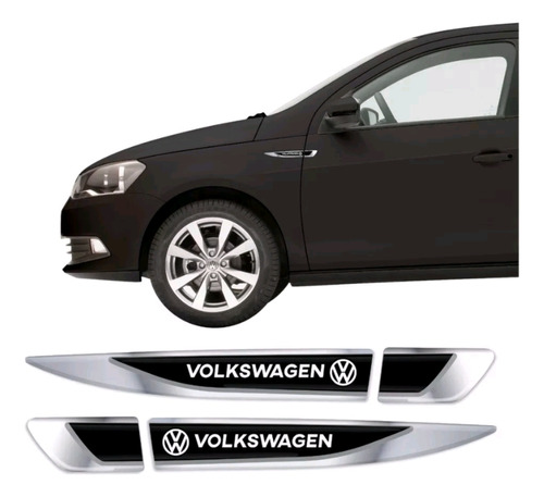 Par De Emblema Lateral Volkswagen Gol