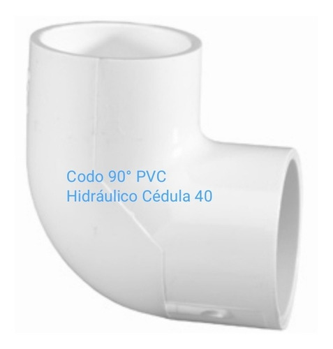 5 Pzs. Codo 90 X 3/4 Pvc Hidráulico Cédula 40 Lasco 