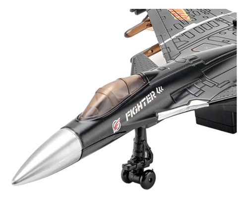 Avión De Combate Fundido A Presión, Avión De Negro1c