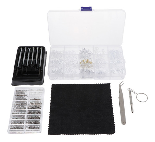 Kit De Herramientas De Reparación De Tornillos Para Gafas