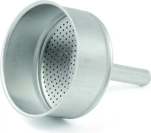 Repuesto Bialetti Embudo Para Cafetera Italiana De 1 Pocillo Color Plateado
