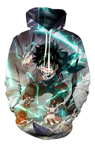 2024 Chloblom Deku Cosplay Disfraz Anime Sudadera Con